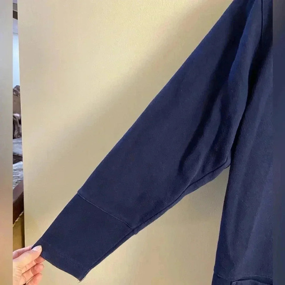 Talbots cardigan button front vintage navy blue Large - Picture 4 of 6